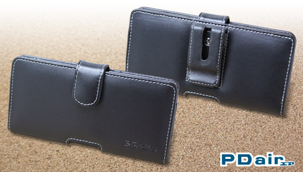 PDAIR レザーケース for Xperia (TM) Z5 Premium SO-03H ポーチタイプ