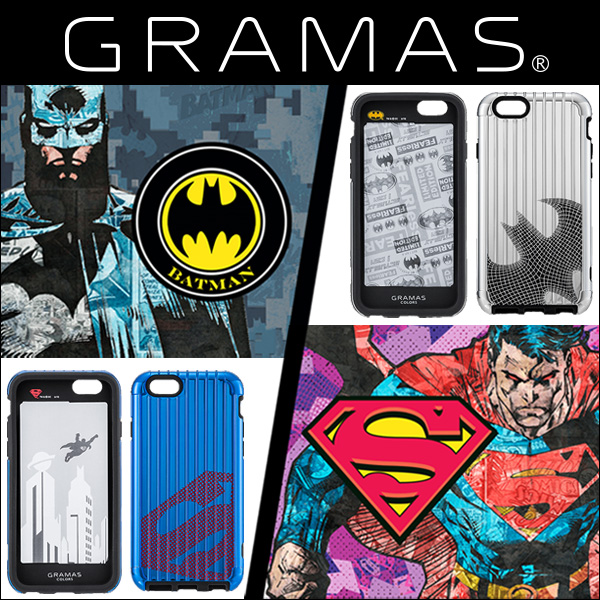 GRAMAS COLORS Hybrid Case BATMAN ＆ SUPERMAN GCSL334 for iPhone 6s/6