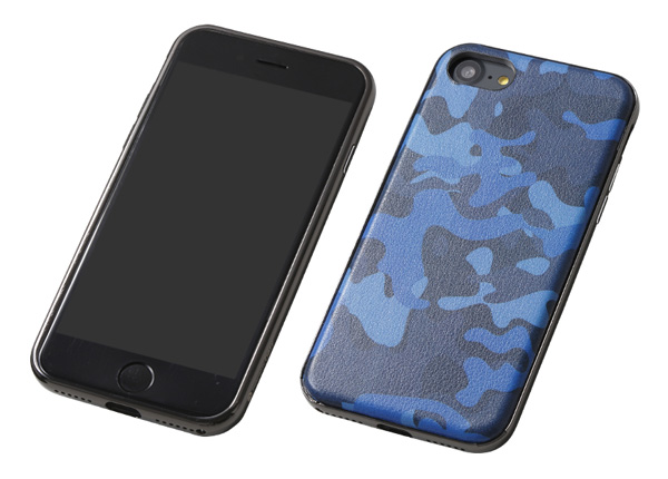 HYBRID Case UNIO Soft Leather Camouflage for iPhone 7