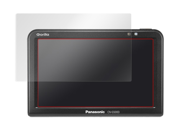 OverLay Brilliant for SSDポータブルカーナビゲーション Panasonic Gorilla(ゴリラ) CN-G500D のイメージ画像