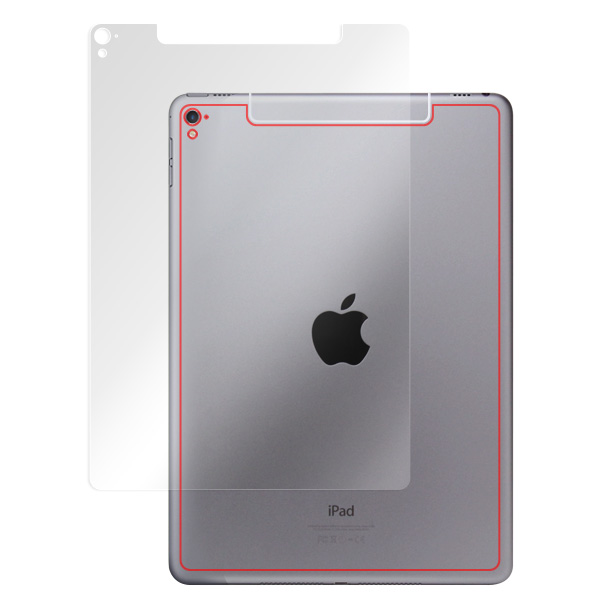 OverLay Brilliant for iPad Pro 9.7 (Wi-Fi + Cellularモデル) 裏面用保護シート のイメージ画像