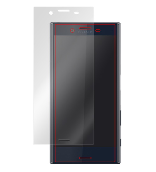 OverLay Brilliant for Xperia X Compact SO-02J 表面用保護シート のイメージ画像