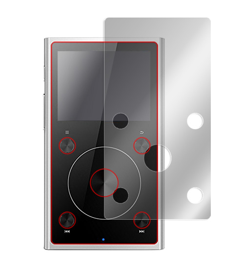 OverLay Eye Protector for Fiio X1 2nd generation のイメージ画像