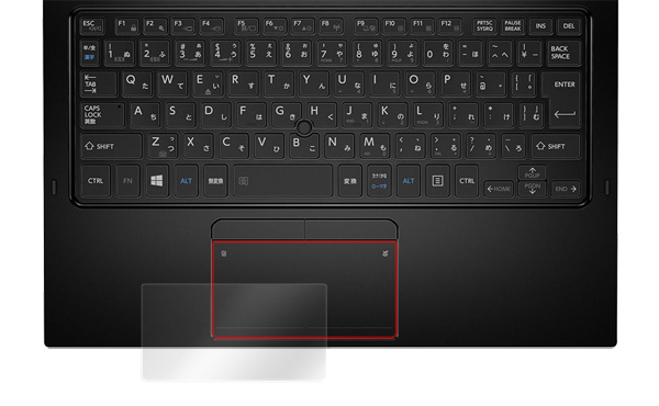 OverLay Protector for トラックパッド dynabook RX82/T のイメージ画像