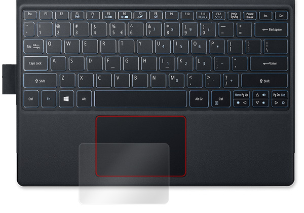 OverLay Protector for トラックパッド Acer Switch Alpha 12 のイメージ画像