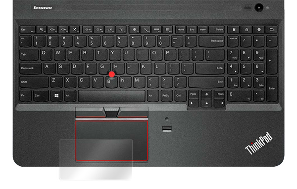 OverLay Protector for トラックパッド ThinkPad E560 のイメージ画像