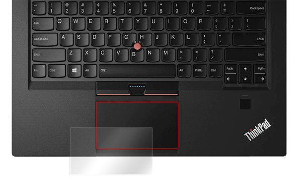 OverLay Protector for トラックパッド ThinkPad X1 Carbon (2016年モデル) のイメージ画像