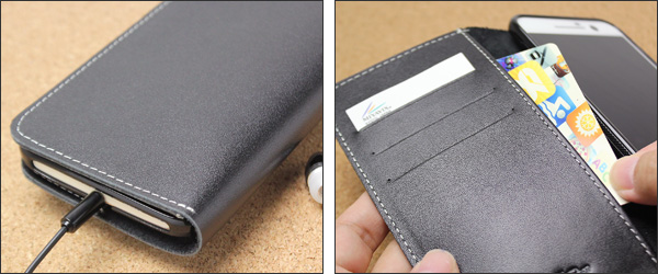 PDAIR レザーケース for HTC 10 HTV32 横開きタイプ