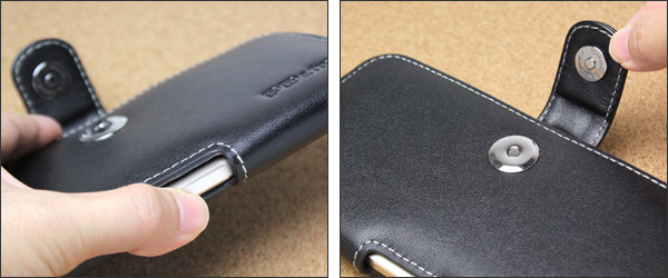 PDAIR レザーケース for Nexus 6P ポーチタイプ