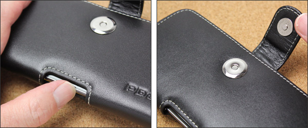 PDAIR レザーケース for Galaxy S7 Edge SC-02H / SCV33 ポーチタイプ