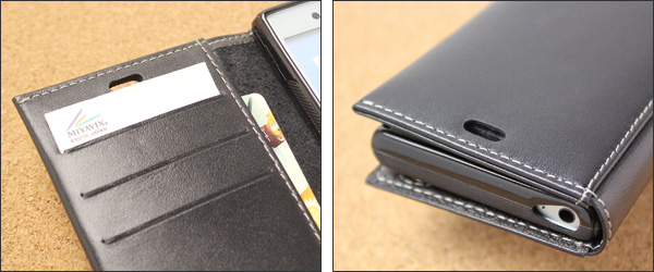 PDAIR レザーケース for Xperia X Compact SO-02J 横開きタイプ