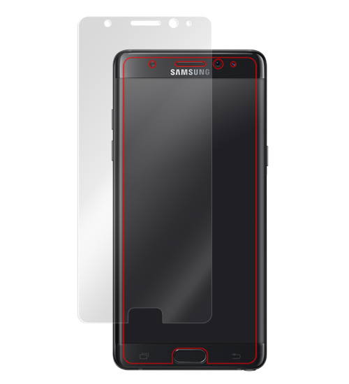 OverLay Plus for Galaxy Note 7 表面用保護シート のイメージ画像