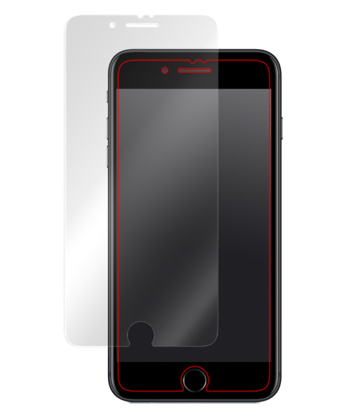 OverLay Plus for iPhone 7 Plus 表面用保護シート のイメージ画像