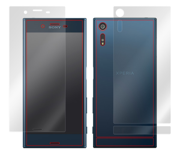 OverLay Plus for Xperia XZ SO-01J / SOV34 『表・裏両面セット』 のイメージ画像