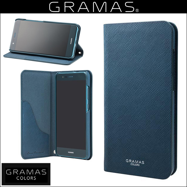 GRAMAS COLORS ”EURO Passione” Book Leather Case for HUAWEI P10 lite