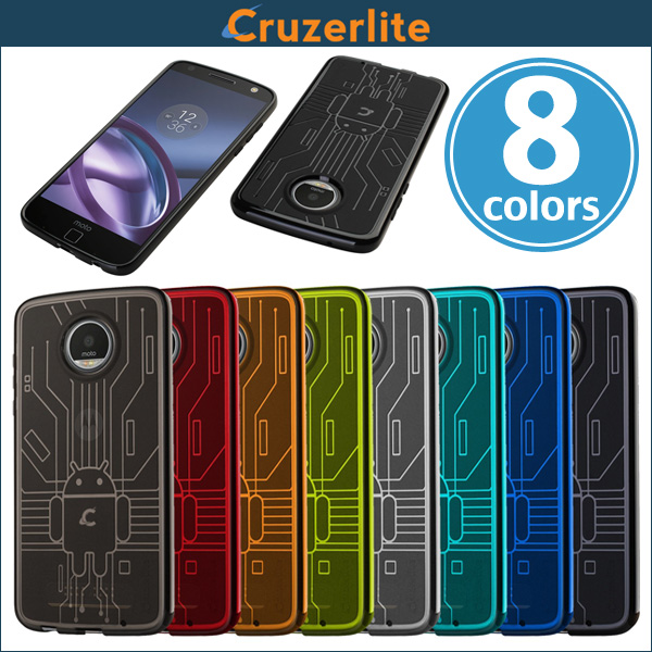 Cruzerlite Bugdroid Circuit Case for Moto Z2 Play
