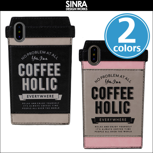 SINRA DESIGN WORKS Cafe Tumbler Case for iPhone X