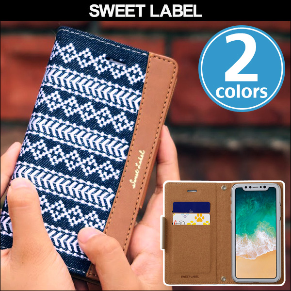 SWEET LABEL Folklore Diary Case for iPhone X