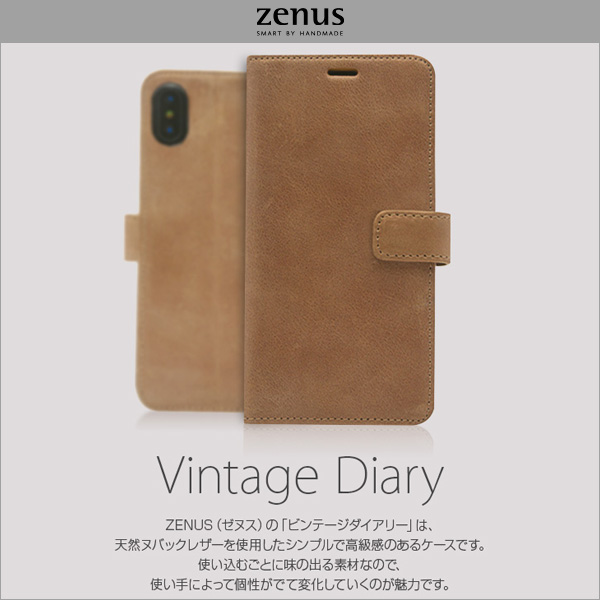 Zenus Vintage Diary for iPhone X