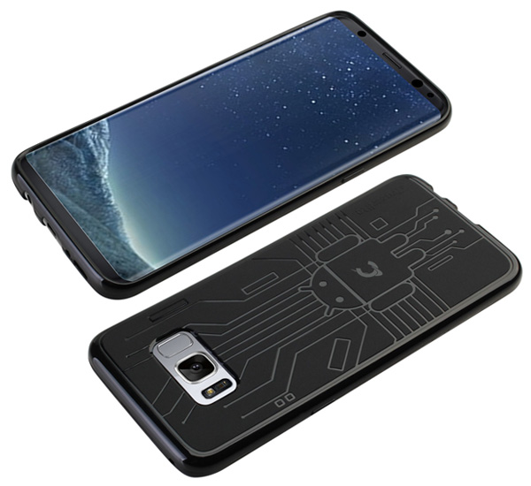 Cruzerlite Bugdroid Circuit Case for Samsung Galaxy S8 Plus