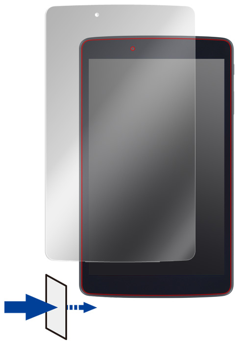 OverLay Eye Protector for LG G pad 8.0 L Edition LGT01 のイメージ画像