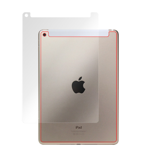  iPad(第5世代) (Wi-Fi + Cellularモデル) 背面用保護シート