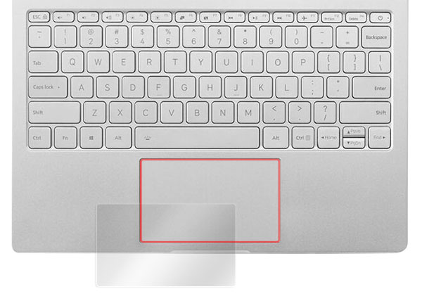 OverLay Protector for トラックパッド Xiaomi Mi Notebook Air 12