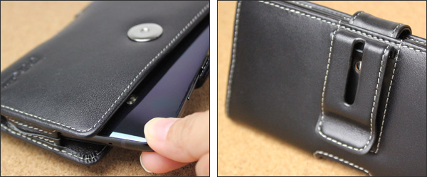 PDAIR レザーケース for HTC U11 HTV33 ポーチタイプ