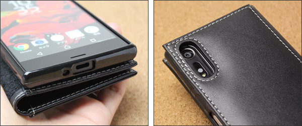 PDAIR レザーケース for Xperia XZs SO-03J / SOV35 / Xperia XZ SO-01J / SOV34 横開きタイプ