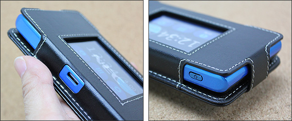 PDAIR レザーケース for Speed Wi-Fi NEXT WX04 スリーブタイプ