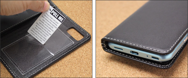 PDAIR レザーケース for AQUOS Xx3 mini / SERIE mini SHV38 横開きタイプ