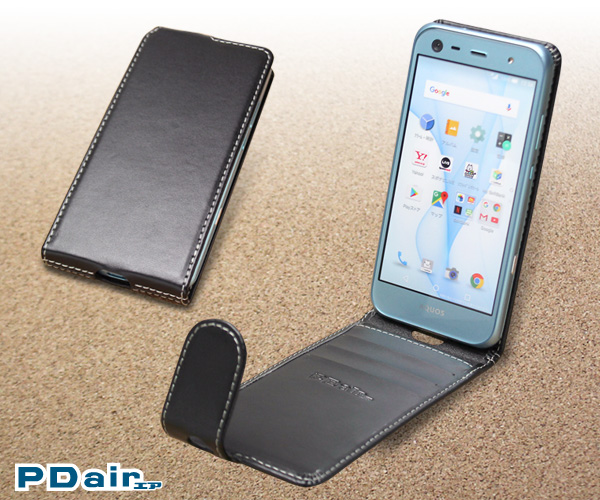 PDAIR レザーケース for AQUOS Xx3 mini / SERIE mini SHV38 縦開きタイプ