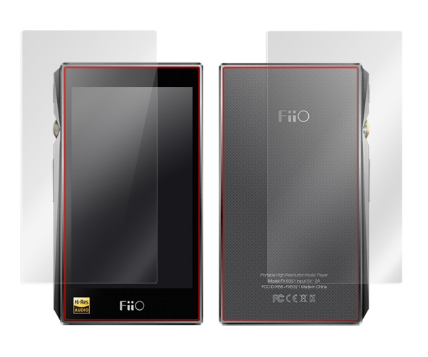 Fiio X5 3rd generation『表・裏両面セット』