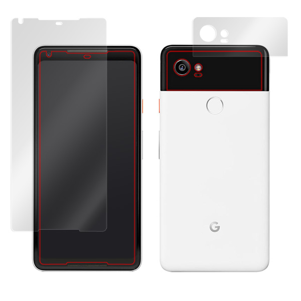 Pixel 2 XL 極薄『表面・背面セット』