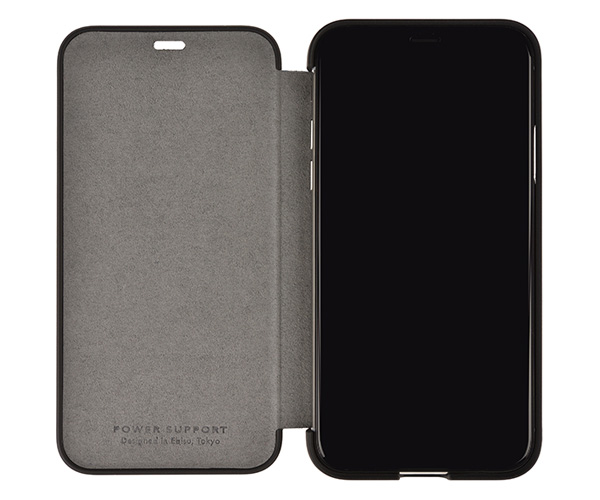 Ultrasuede Flip case for iPhone X