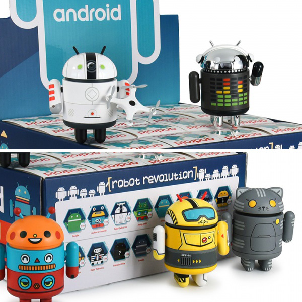 Android Robot フィギュア mini collectible revolution(1箱16個入り)