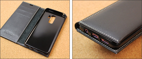PDAIR レザーケース for Galaxy S9+ SC-03K／SCV39 横開きタイプ