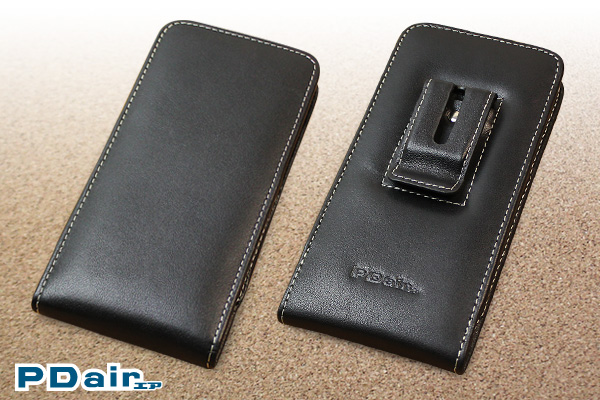 PDAIR レザーケース for Galaxy S9+ SC-03K／SCV39 ベルトクリップ付バーティカルポーチタイプ