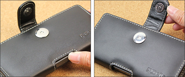PDAIR レザーケース for MONO MO-01K ポーチタイプ