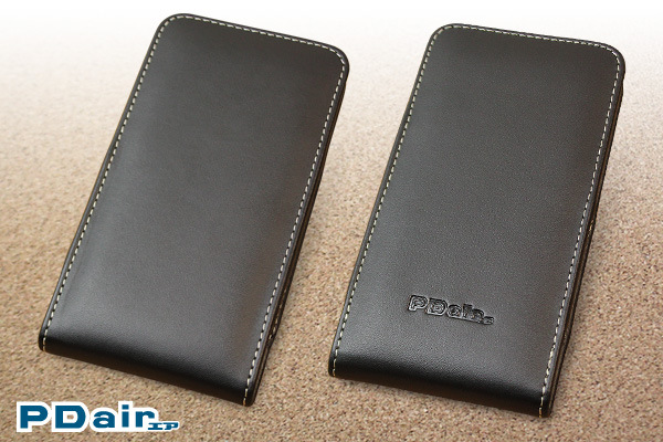 PDAIR レザーケース for DIGNO A / Qua phone QZ KYV44 / Android One S4 バーティカルポーチタイプ