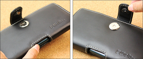PDAIR レザーケース for Xperia XZ2 SO-03K／SOV37 ポーチタイプ