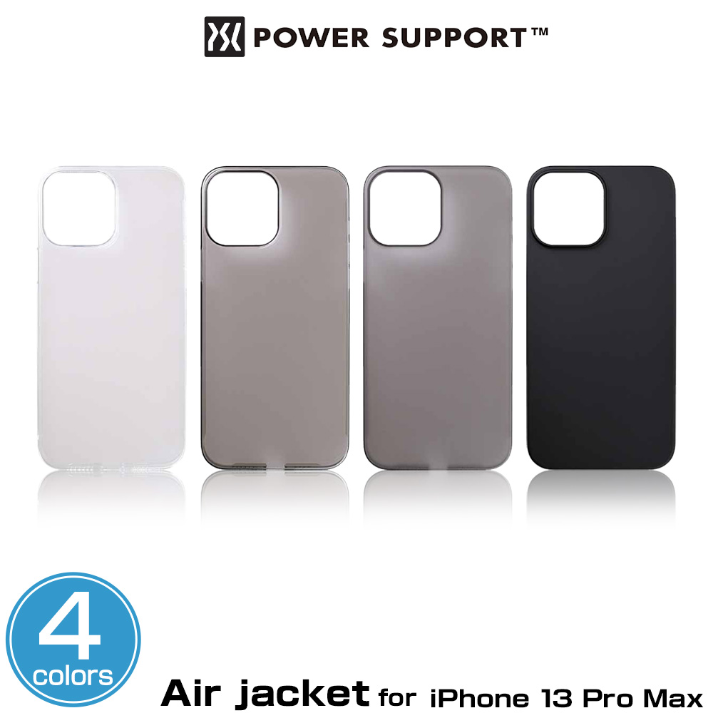 パワーサポート Air Jacket エアージャケット for iPhone 13 Pro Max