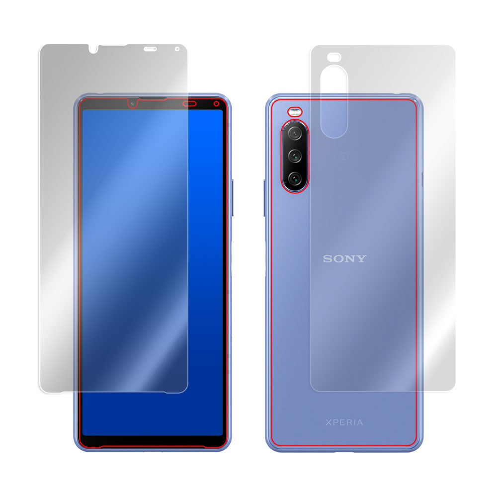 Xperia 10 III SO-52B / SOG04 / Lite XQ-BT44 表面・背面セットの保護シート