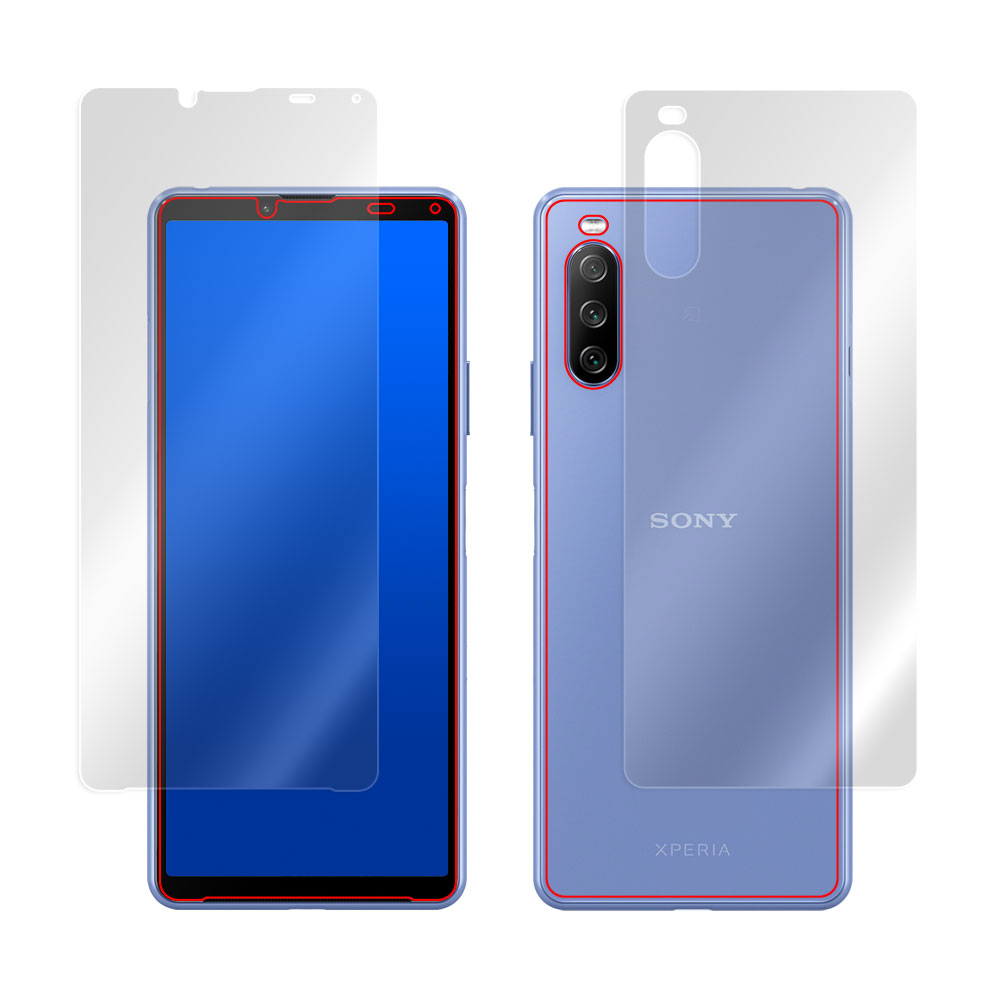 Xperia 10 III SO-52B / SOG04 / Lite XQ-BT44 表面・背面セットの保護シート