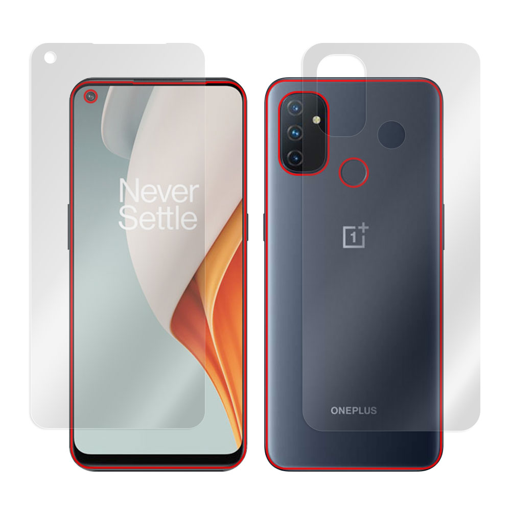 OnePlus Nord N100 表面・背面セットの保護シート