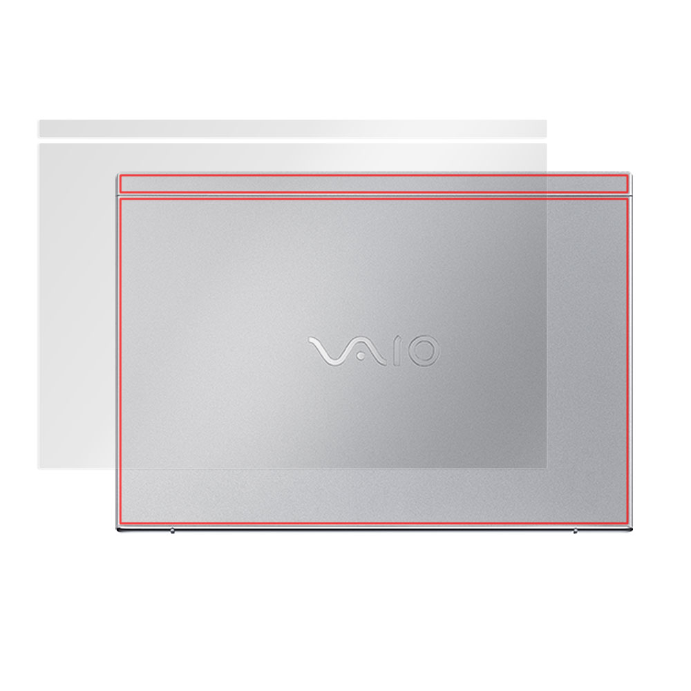 VAIO SX14 (2022 2021) 天板 保護 フィルム OverLay Magic for バイオ SX14 14.0型ワイド 本体保護フィルム 傷修復 指紋防止 コーティング