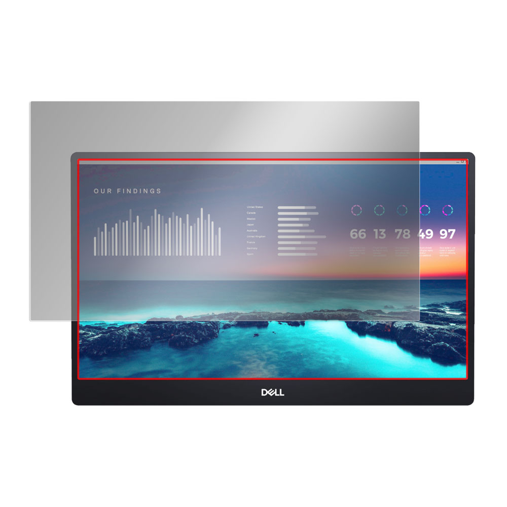 DELL 14インチ ポータブルモニター C1422H 液晶保護シート