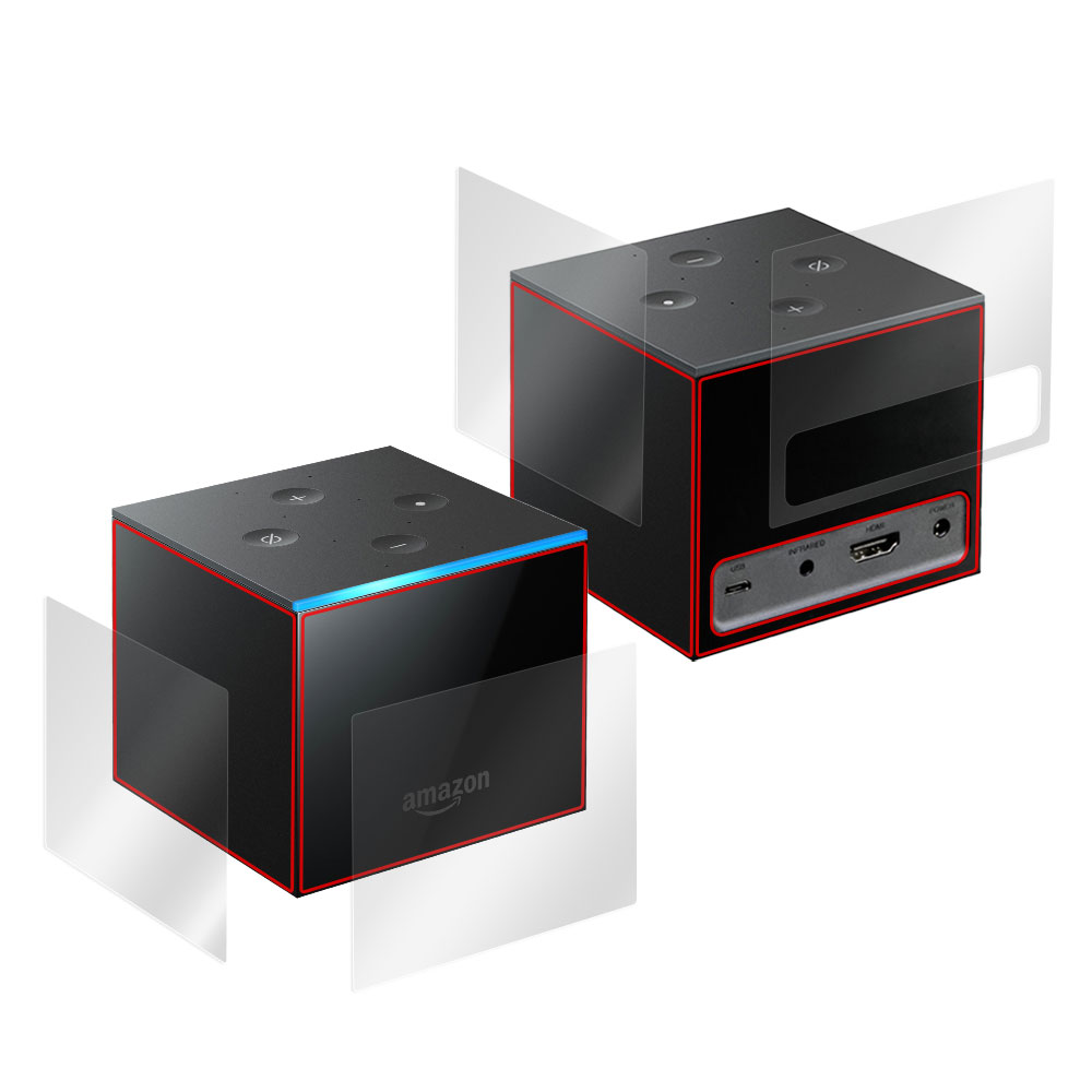 Amazon Fire TV Cube (第2世代 / 2019年11月発売モデル) 側面用保護シート