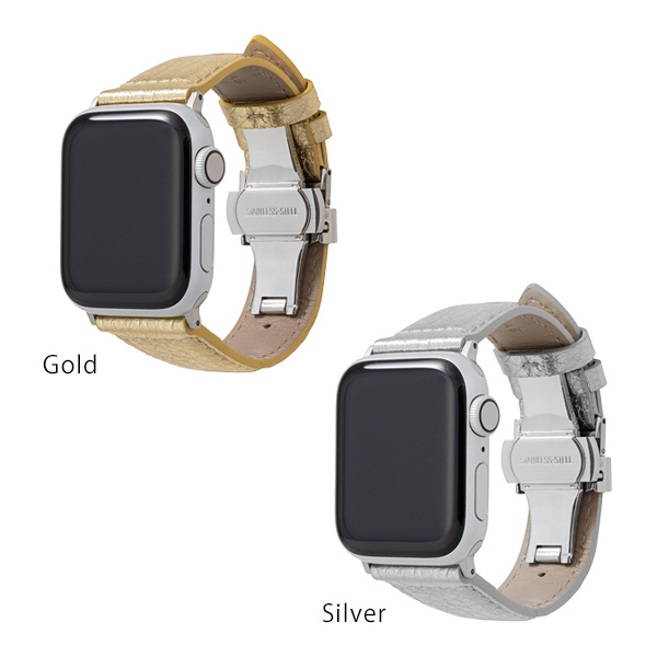 カラー GRAMAS PikaPika Leather Watchband for Apple Watch(40mm 38mm)