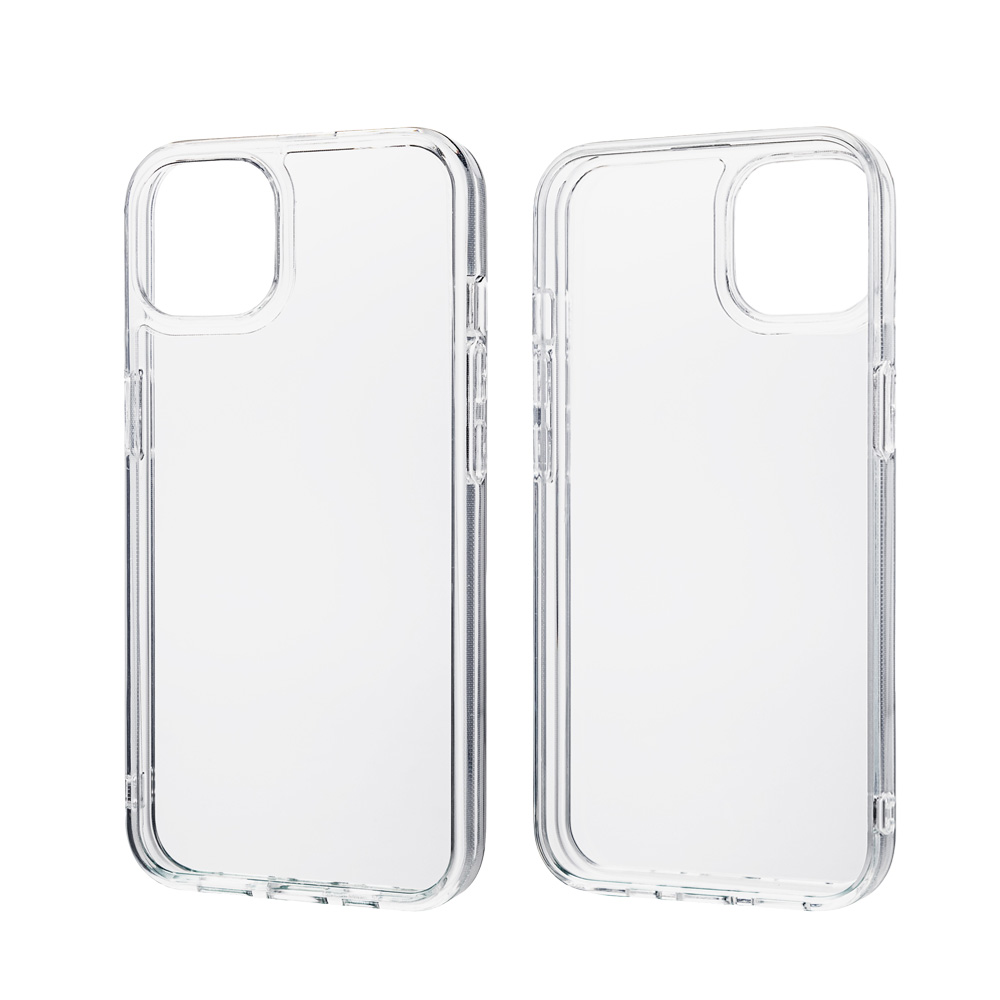 GRAMAS Glassty Glass Hybrid Shell Case for iPhone 13